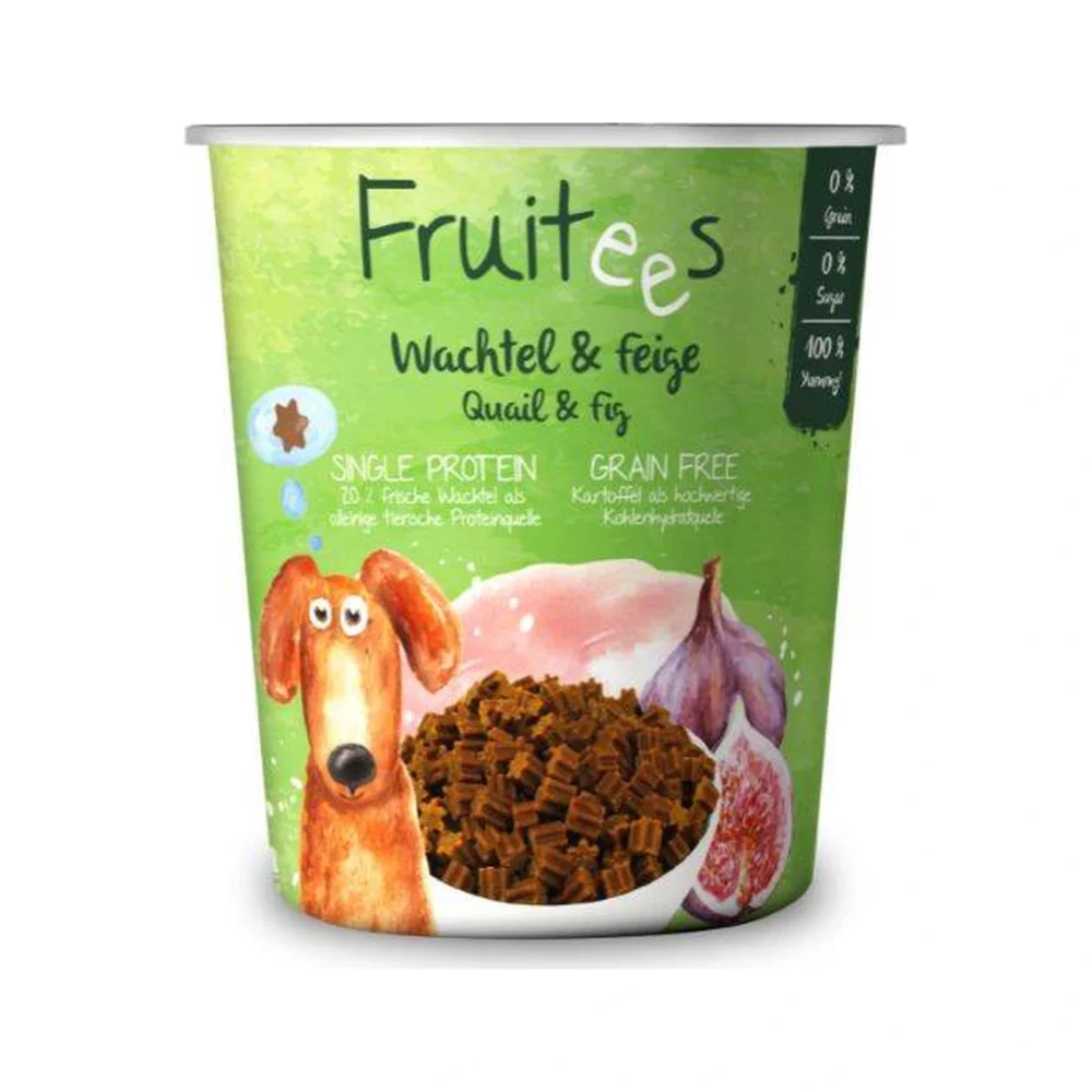 BOSCH FRUITEES przysmaki treningowe dla psa z przepiórką 200g – zdjęcie produktowe BOSCH FRUITEES przysmaki treningowe dla psa z przepiórką 200g – zdjęcie na białym tle