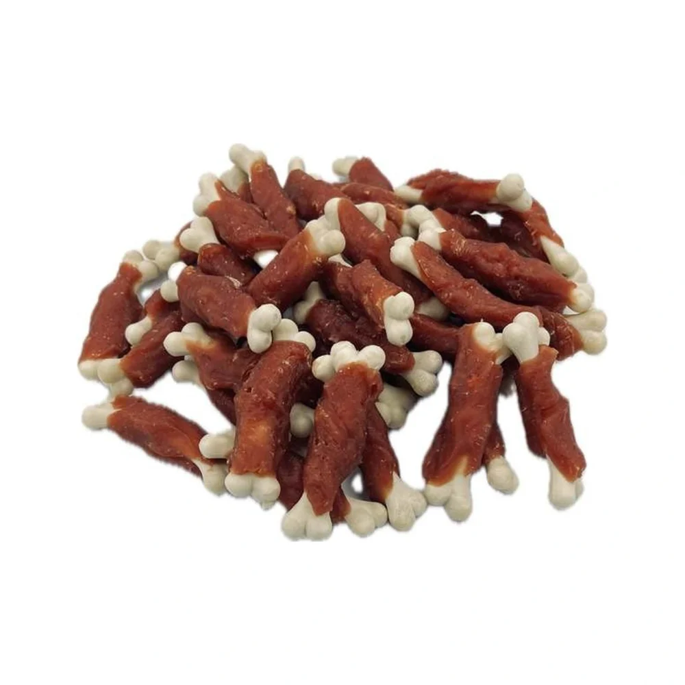 ideaPet Kostki wapienne z królikiem 500g / Przysmak dla psa – zdjęcie produktowe ideaPet Kostki wapienne z królikiem 500g / Przysmak dla psa – zdjęcie na białym tle