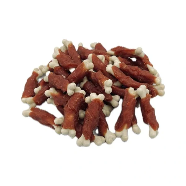 ideaPet Kostki wapienne z królikiem 500g / Przysmak dla psa – zdjęcie produktowe ideaPet Kostki wapienne z królikiem 500g / Przysmak dla psa – zdjęcie na białym tle