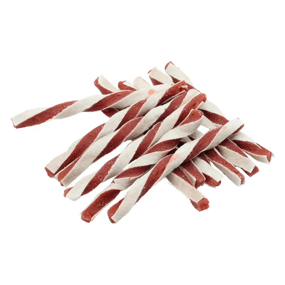UNIQ PETS przysmaki dla psa 500g kanapki z kaczką – zbliżenie produktu UNIQ PETS przysmaki dla psa 500g kanapki z kaczką – zbliżenie na białym tle