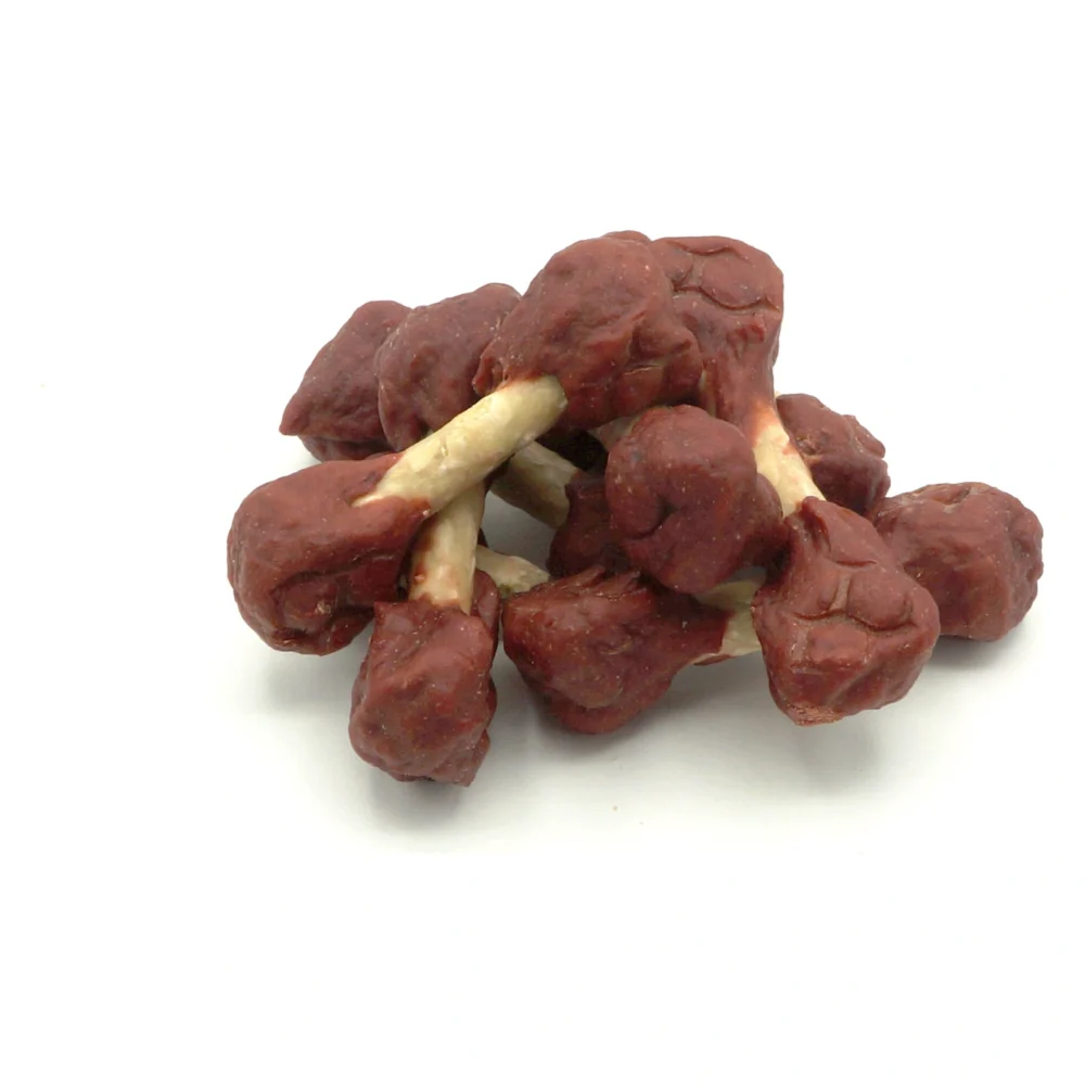 MASTER DOG Hantelki z jagnięciny 500g Przysmak dla psa – zbliżenie produktu MASTER DOG Hantelki z jagnięciny 500g Przysmak dla psa – zbliżenie na białym tle