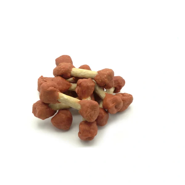 MASTER DOG HANTELKI Z KACZKI 500G – zbliżenie produktu MASTER DOG HANTELKI Z KACZKI 500G – zbliżenie na białym tle