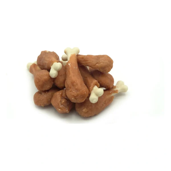 MASTER DOG Dreamstick z kurczakiem 500 g – przysmak dla psa – zbliżenie produktu MASTER DOG Dreamstick z kurczakiem 500 g – przysmak dla psa – zbliżenie na białym tle