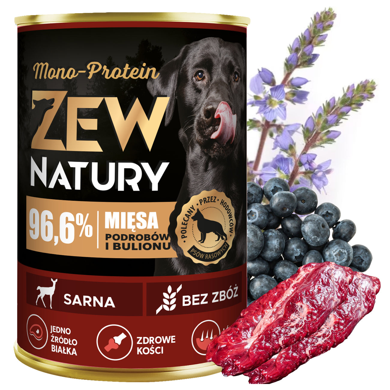 Zew Natury Mono-Protein Sarna dla psa, opakowanie produktu